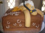 Horse theme chocolate birthday cake.JPG