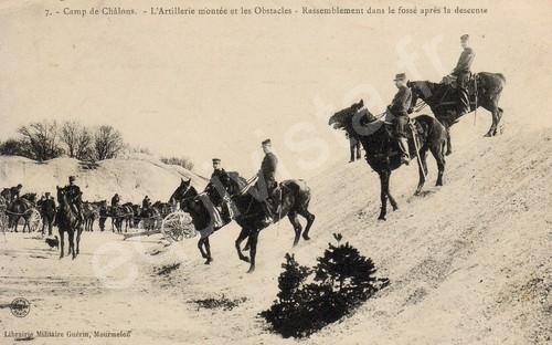 Camp de Chalons, artillerie montée