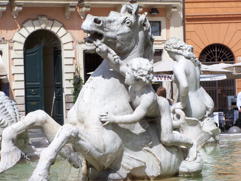 Elément de la fontaine de Neptune .............................. à Rome   ;-)